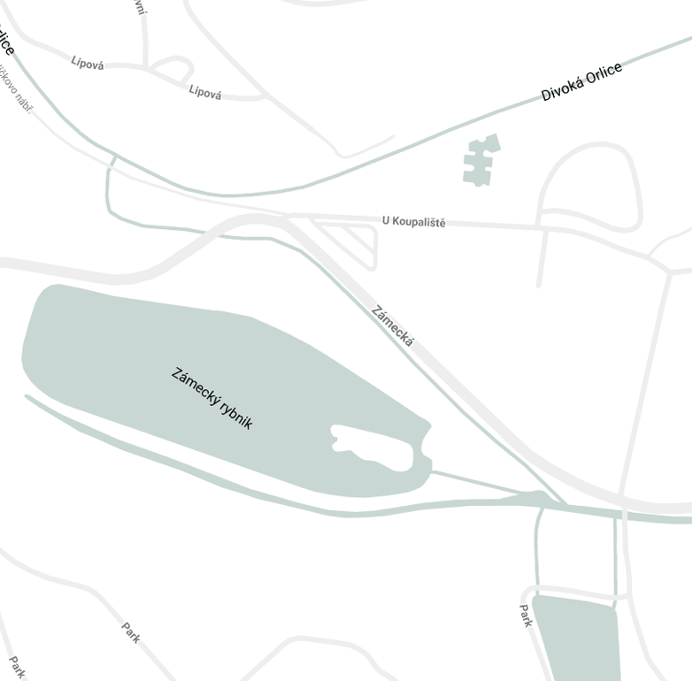 mapa - areal 1
